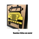 Ver imagem 7 de Porta Chaves de Parede Jeep em Mdf Sthoudt Amarela