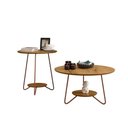 Ver imagem 4 de Conjunto de Mesa Centro e Lateral Back Freijo