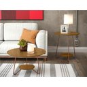 Ver imagem 5 de Conjunto de Mesa Centro e Lateral Back Freijo