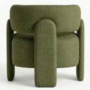 Ver imagem 6 de Poltrona Decorativa Lume Pes Madeira Linho Color Trend Tca 307 Moll