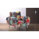 Ver imagem 4 de Poltrona Decorativa Noruega Patchwork Mobile