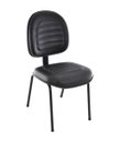 Ver imagem 1 de Cadeira Executiva Base Fixa Palito Linha Office Gomada