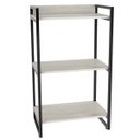 Ver imagem 5 de Estante Livreiro Prisma Estilo Industrial 60cm 3 Prateleiras Snow - Mpozenato