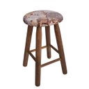 Ver imagem 2 de Kit C/ 4 Capas de Banqueta/banco Impermeável C/ Elástico Café