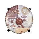 Ver imagem 1 de Kit C/ 4 Capas de Banqueta/banco Impermeável C/ Elástico Café