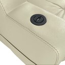 Ver imagem 5 de Poltrona Reclinável do Papai Automática com Usb e Porta Copos Cherokee Sintetico Bege Matrix