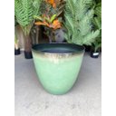 Ver imagem 5 de Vaso para Plantas Sala e Jardim Alto Brilho (liso/verde-piscina)