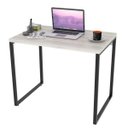 Ver imagem 1 de Mesa de Escritório Office 90cm Estilo Industrial Prisma Snow - Mpozenato