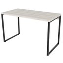 Ver imagem 5 de Mesa de Escritório Office 120cm Estilo Industrial Prisma Snow - Mpozenato