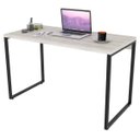 Ver imagem 1 de Mesa de Escritório Office 120cm Estilo Industrial Prisma Snow - Mpozenato