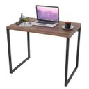 Ver imagem 1 de Mesa de Escritório Office 90cm Estilo Industrial Prisma Nogal - Mpozenato