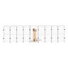 Cercado 8 Módulos + Portão 83cm Utilyse Branco para Pet Cães Cachorros Gatos Coelhos - 3