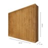 Guarda Roupa Rustic 2 Portas Ripado 100% Mdf- Mademarcs - 4