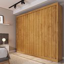Ver imagem 1 de Guarda Roupa Rustic 2 Portas Ripado 100% Mdf- Mademarcs