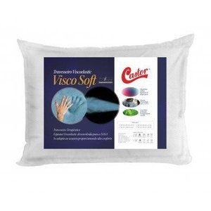 Travesseiro Castor Visco Soft New Hot & Cold 40x60x11cm