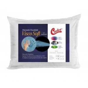 Travesseiro Castor Visco Soft New Hot & Cold 45x65x13cm