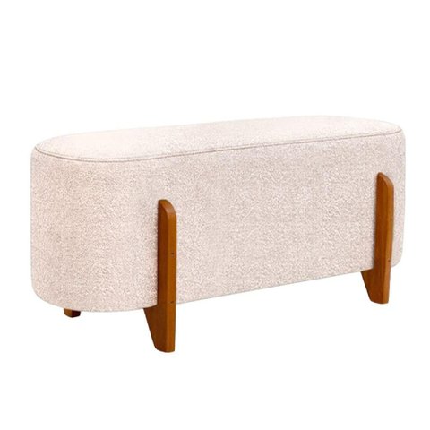 Puff Recamier Organico Imperial 100 cm Boucle Rose Impo