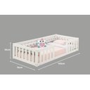 Ver imagem 4 de Cama Infantil com Grade Bia Rosa Com Colchão