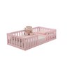 Cama Infantil com Grade Bia Rosa Com Colchão - 2