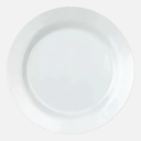 Ver imagem 1 de Prato Raso Menu Nadir 31 cm em Vidro Opaline Branco - Kit com 12 Unidades