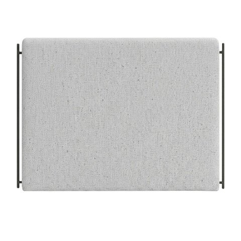 Cabeceira Casal Queen Cama Box 160 Cm Parise Linho Cinza Claro - Nexta Casa