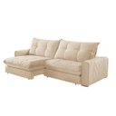 Ver imagem 4 de Sofá Firenze Linho 02 Módulos de 80cm B25cm Meu Sofá Online A294 Linho Creme