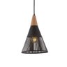 Lustre/Pendente Alumínio RPX Brise Preto Design Moderno Industrial  - Startec - 1