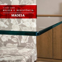 Conjunto Sala de Jantar Mesa 6 Cadeiras Carla Madesa - 10 Conjunto Sala de Jantar Mesa 6 Cadeiras Carla Madesa - 10