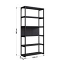 Ver imagem 3 de Móveis para Sala de Estar Estante Modular Oxford Preto