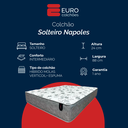 Ver imagem 5 de Colchão Solteiro Euro Nápoles Intermediário 24x88x188 Cm