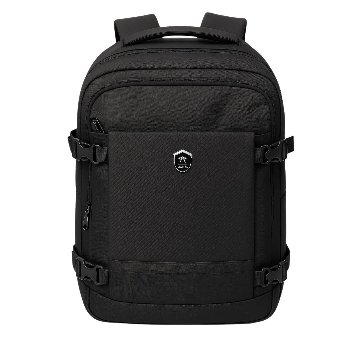 Mochila Mala Masculina Executiva Faculdade Viagem Notebook:preto ...