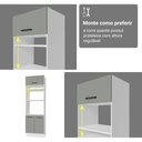 Ver imagem 7 de Armário de Cozinha Completa 270 cm Branco/Cinza Agata Madesa 12