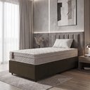 Ver imagem 2 de Cama Box Baú Solteiro + Colchão Molas Ensacadas - Airtech Nero (88x188x60) - Hellen