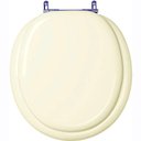 Ver imagem 1 de Tampa de Vaso Sanitario Almofadada Convencional Oval Pergamon (bege Claro) para Bacia Celite