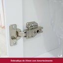 Ver imagem 7 de Cozinha Compacta De 4 Peças C/ Aéreo Para Geladeira Branco