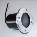 Ver imagem 2 de Embutido de Solo Escovado + Lâmpada LED Gu10 6W Dicróica 3000K St3059