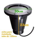 Ver imagem 2 de Embutido de Solo Refletor para Lâmpada Par38 sem Grade