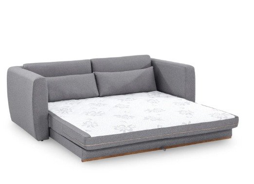 Sofá-cama Aurora Premium Queen, Medida 1,88m Linho Cinza - 3