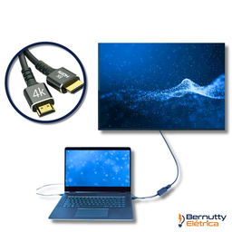Cabo Hdmi 2.0 19 Pinos 4k Blu-ray 3d de 15 Metros Premium - 5