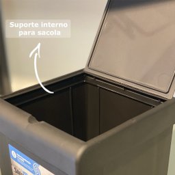 Lixeira de Pia Smile 5,4L - Stolf - 3