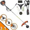 Roçadeira Profissional 3em1 a Gasolina Tekna Rl520p-i 52cc 2hp P/ Grama, Mato Alto e Troncos com Lam - 3
