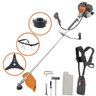 Roçadeira Profissional 3em1 a Gasolina Tekna Rl520p-i 52cc 2hp P/ Grama, Mato Alto e Troncos com Lam - 8