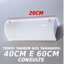 Ver imagem 3 de Kit 3 Arandela camarim 20cm para 1 lâmpada E27 ideal para banheiro - Oval st465