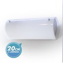 Ver imagem 1 de Kit 3 Arandela camarim 20cm para 1 lâmpada E27 ideal para banheiro - Oval st465