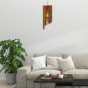 Ver imagem 2 de Luminária Teto tipo Pendente MÍSTICA MDF - Completa - Cor: Marrom