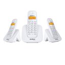Ver imagem 2 de Telefone S Fio Com 4 Ramais Intelbras Branco Longo Alcance