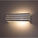 Ver imagem 3 de Arandela Frisada 30cm + Lâmpada Led 15w 3000k Luminária Preta