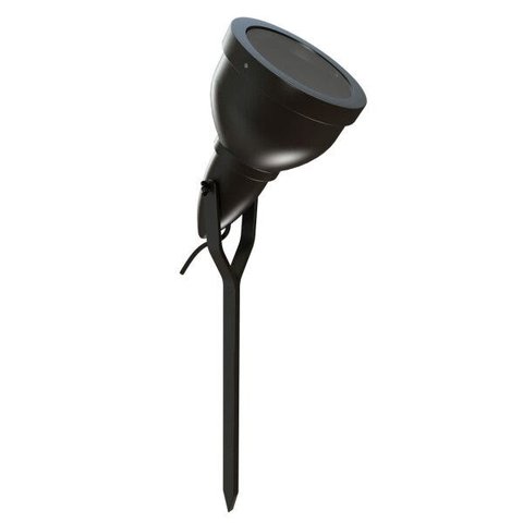 Kit 3x Espeto para Jardim e27 para lâmpada par 20/30 preto ST529