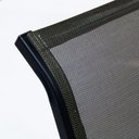 Ver imagem 2 de Conjunto Lótus Mesa 90cm 4 Cadeiras Tela Aluminio Preto Área Externa e Jantar