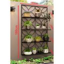 Ver imagem 2 de Jardineira Floreira Suspensa para Decoração em Ferro 160x100